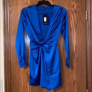 Satin Fashion Nova Dress